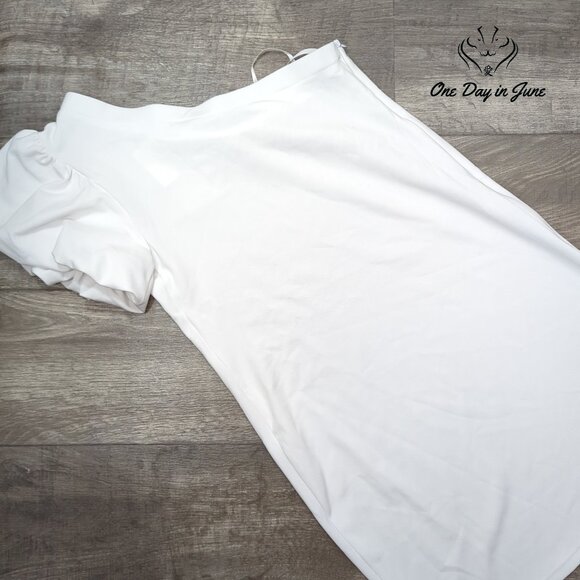 Versona White One-Shoulder Mini Dress - Picture 5 of 5